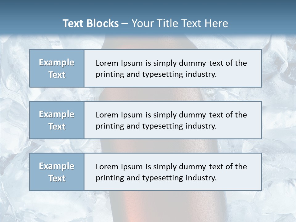 Taphouse Pieces Hop PowerPoint Template