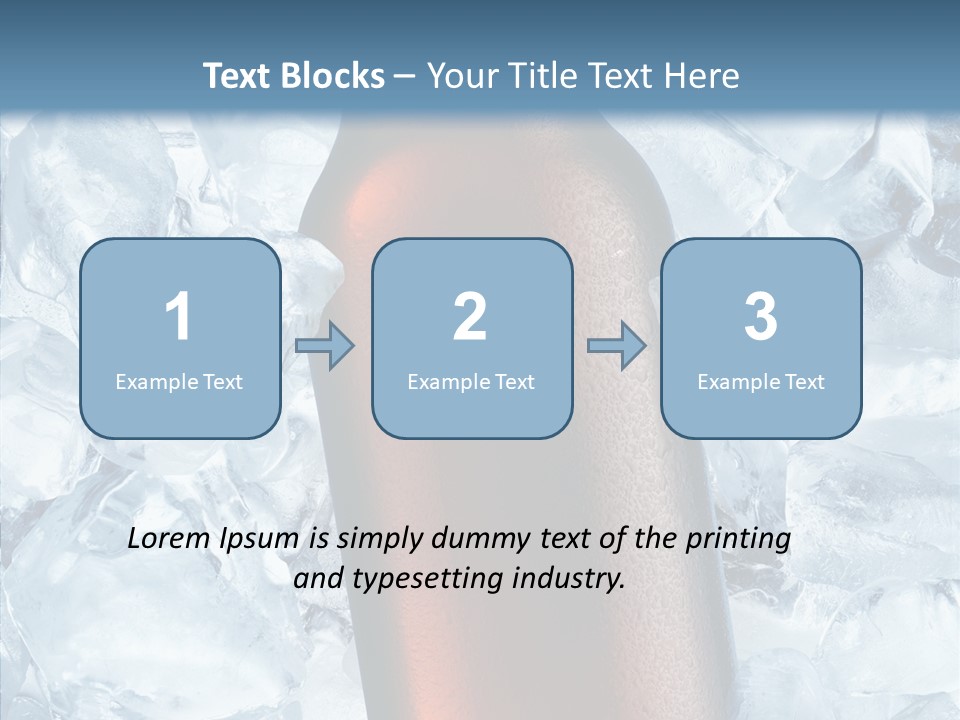 Taphouse Pieces Hop PowerPoint Template