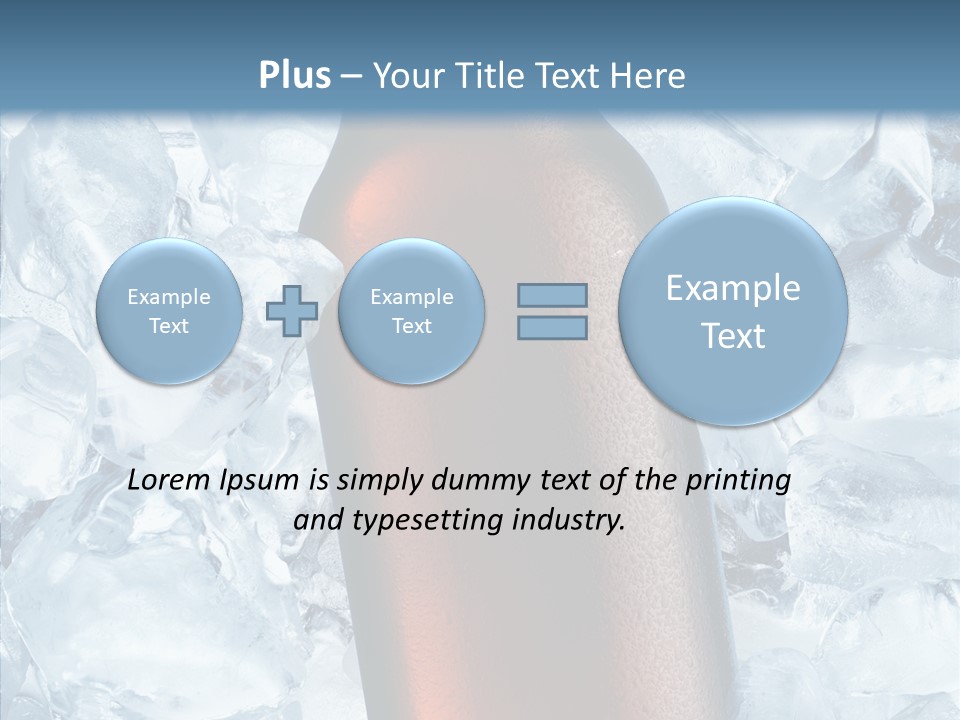 Taphouse Pieces Hop PowerPoint Template