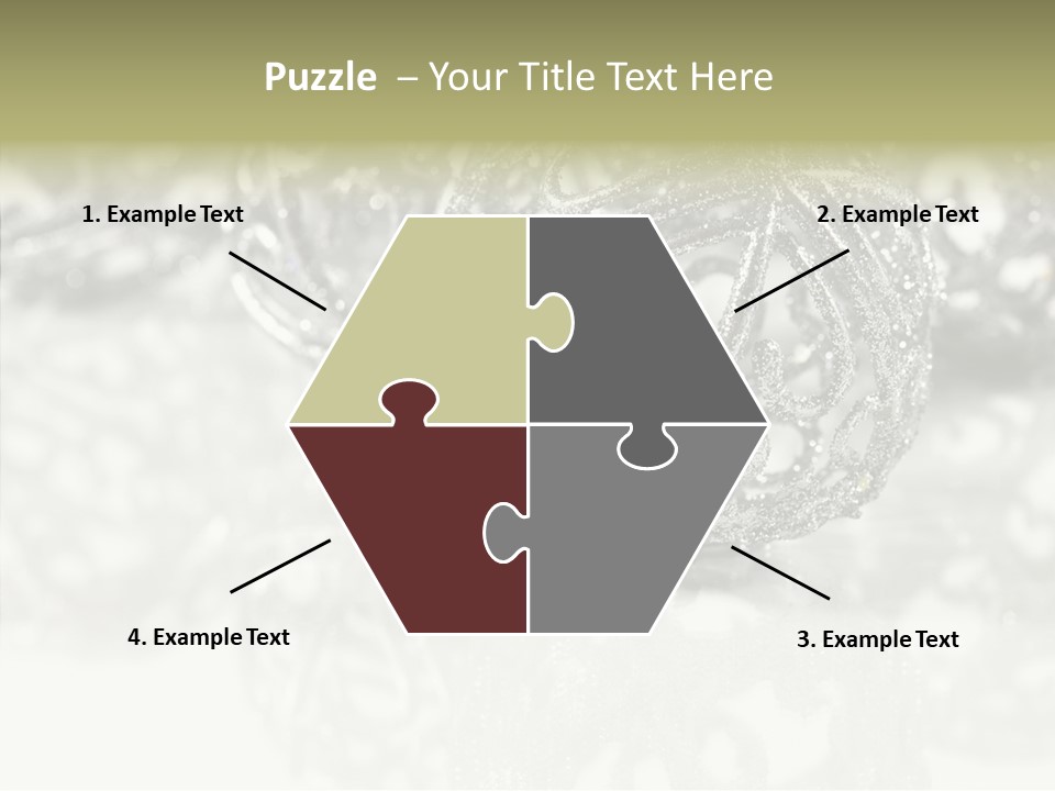 Celebrate December Decorated PowerPoint Template