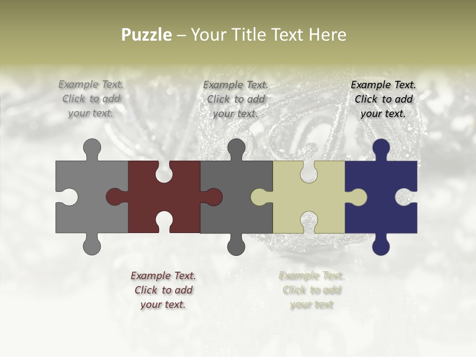 Celebrate December Decorated PowerPoint Template