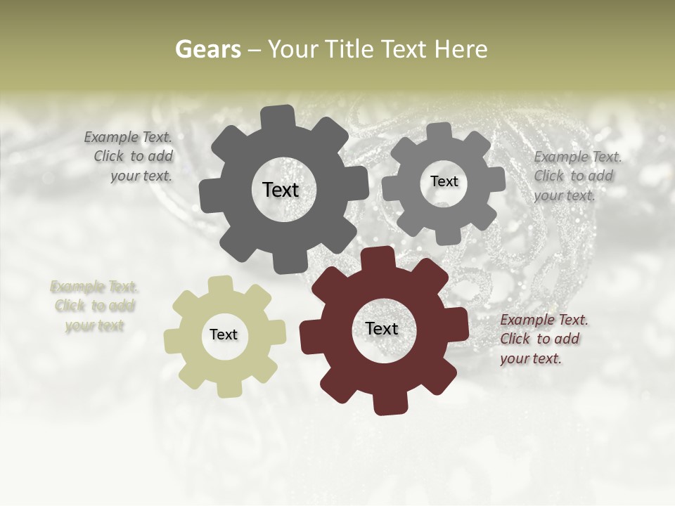 Celebrate December Decorated PowerPoint Template