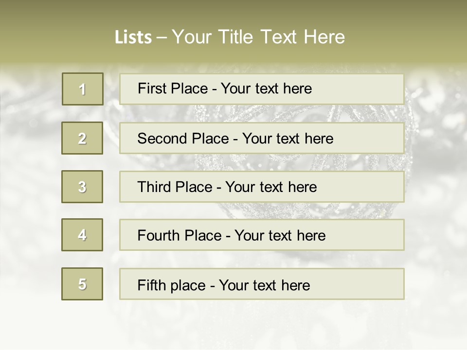 Celebrate December Decorated PowerPoint Template