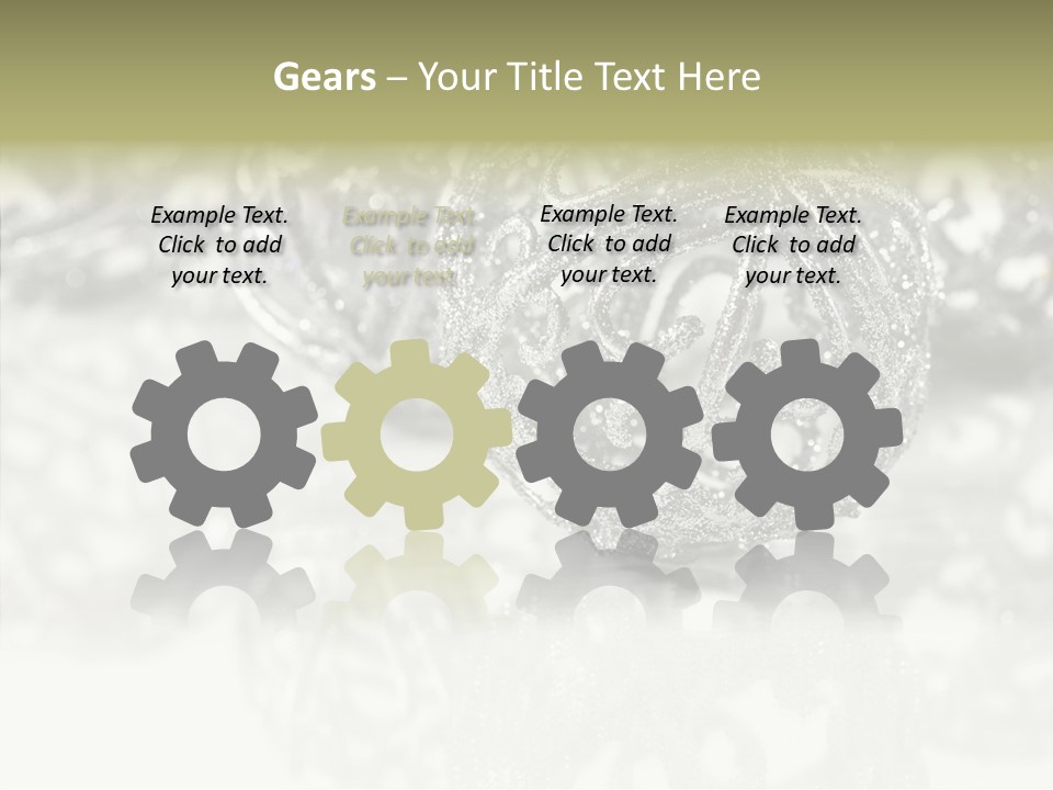 Celebrate December Decorated PowerPoint Template