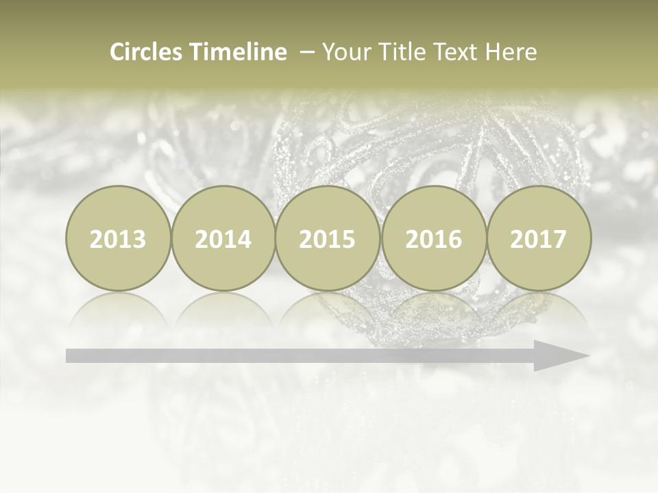 Celebrate December Decorated PowerPoint Template