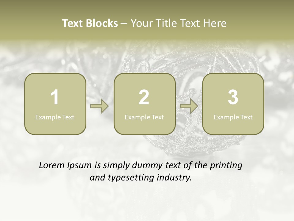 Celebrate December Decorated PowerPoint Template