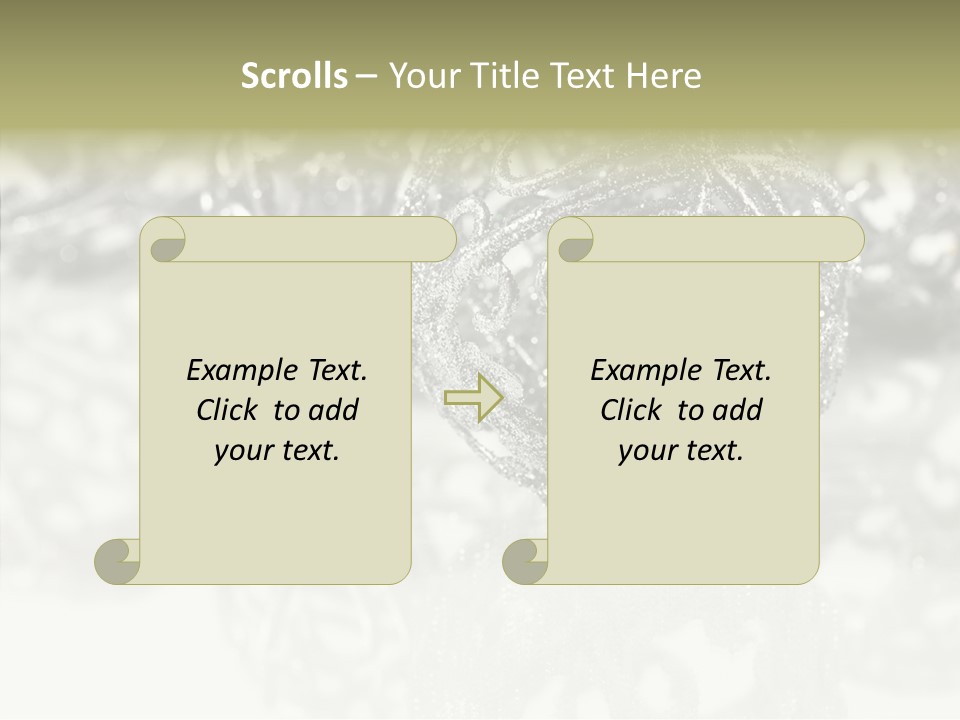 Celebrate December Decorated PowerPoint Template