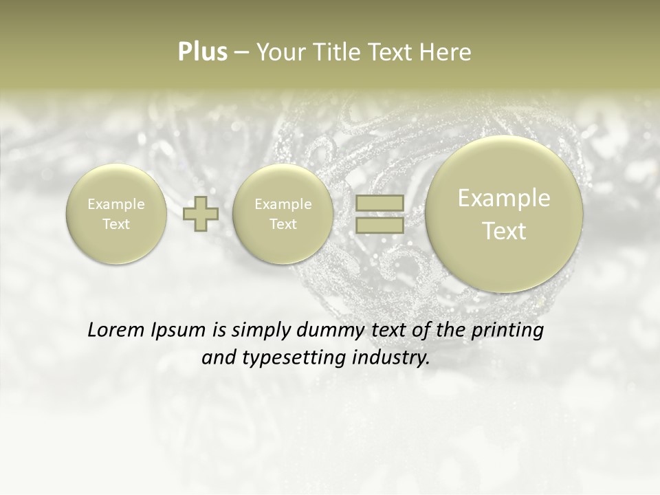 Celebrate December Decorated PowerPoint Template