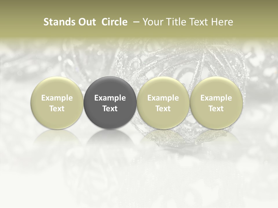 Celebrate December Decorated PowerPoint Template