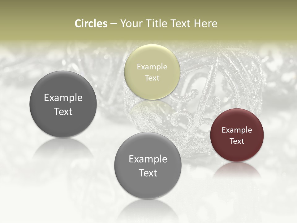 Celebrate December Decorated PowerPoint Template