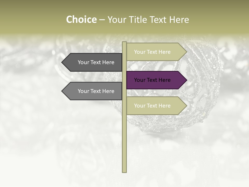 Celebrate December Decorated PowerPoint Template