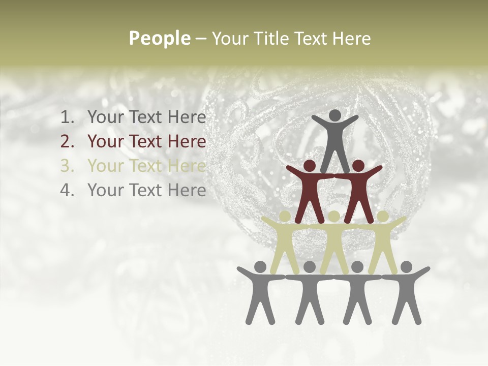 Celebrate December Decorated PowerPoint Template