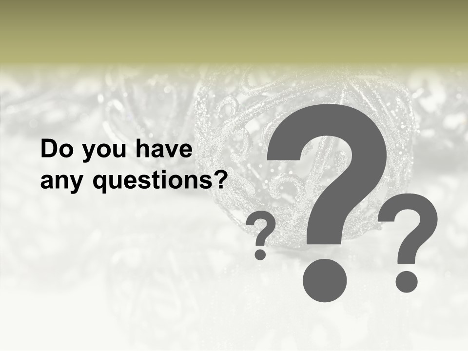 Celebrate December Decorated PowerPoint Template