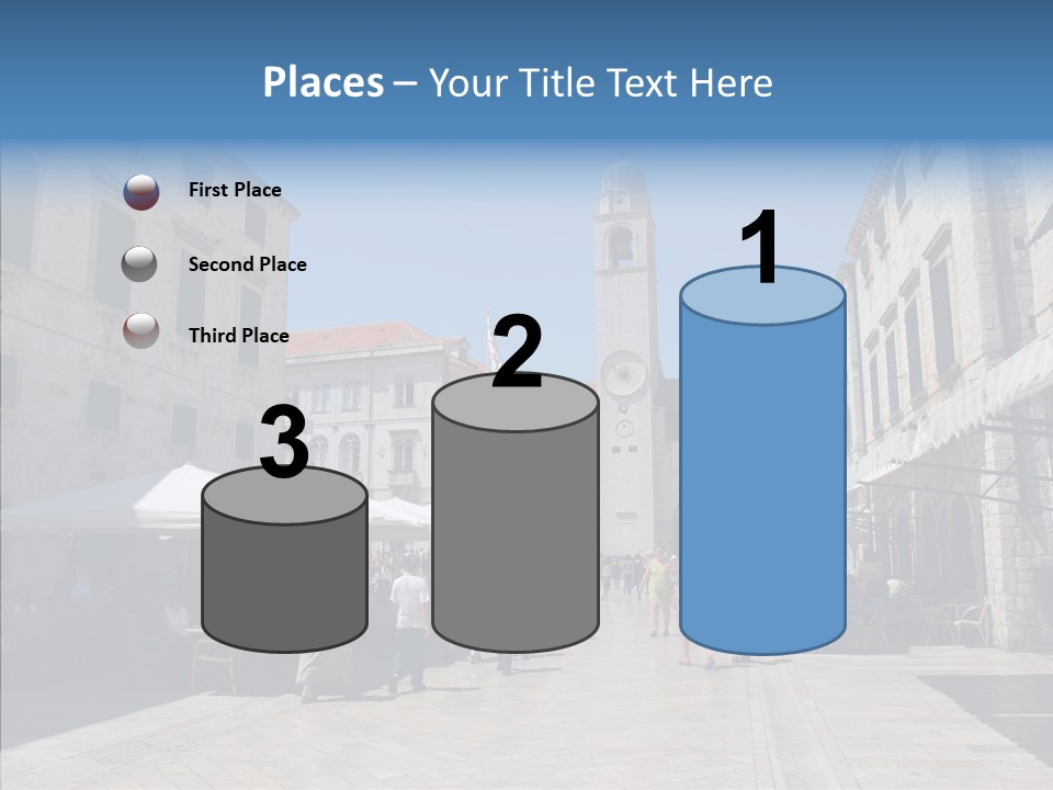 Croatia Brown Center PowerPoint Template