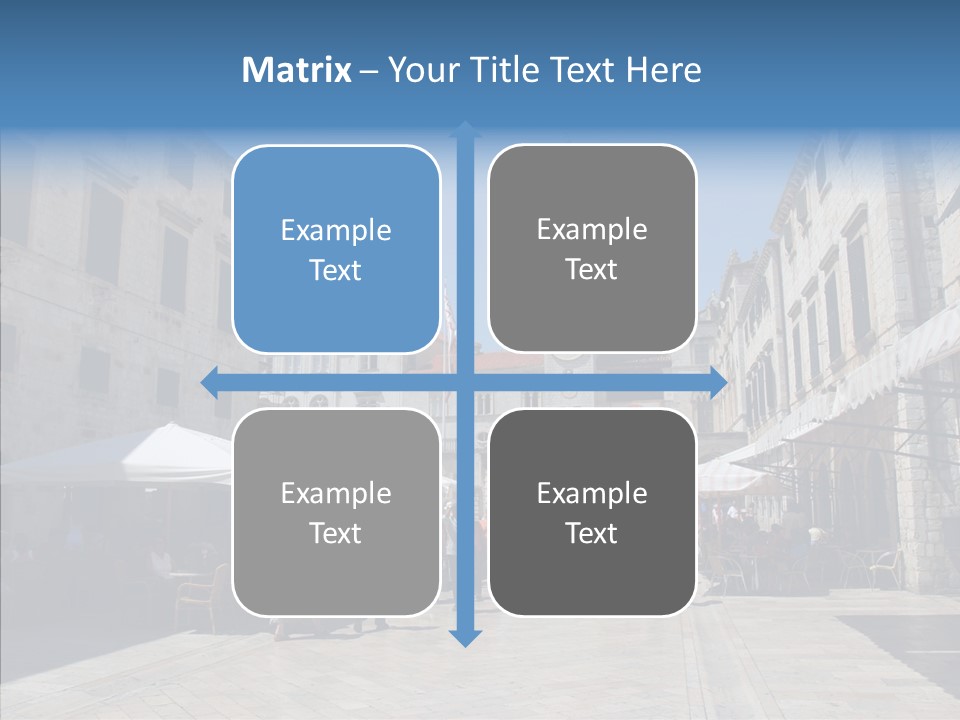 Croatia Brown Center PowerPoint Template