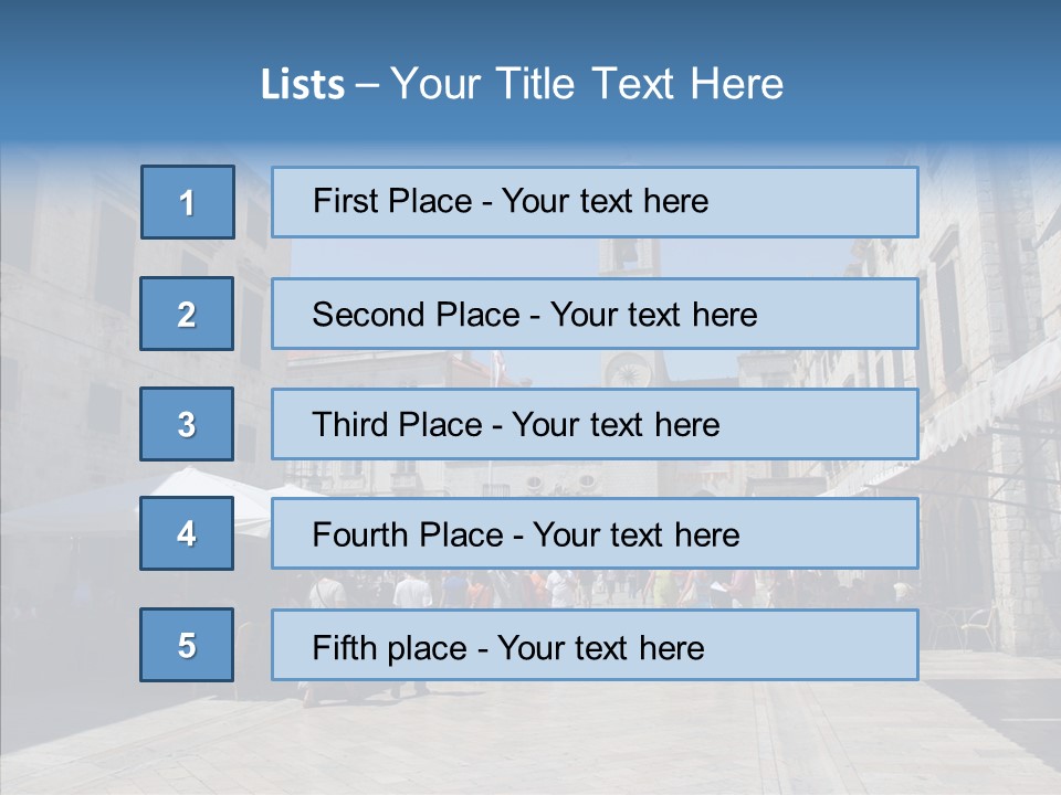 Croatia Brown Center PowerPoint Template