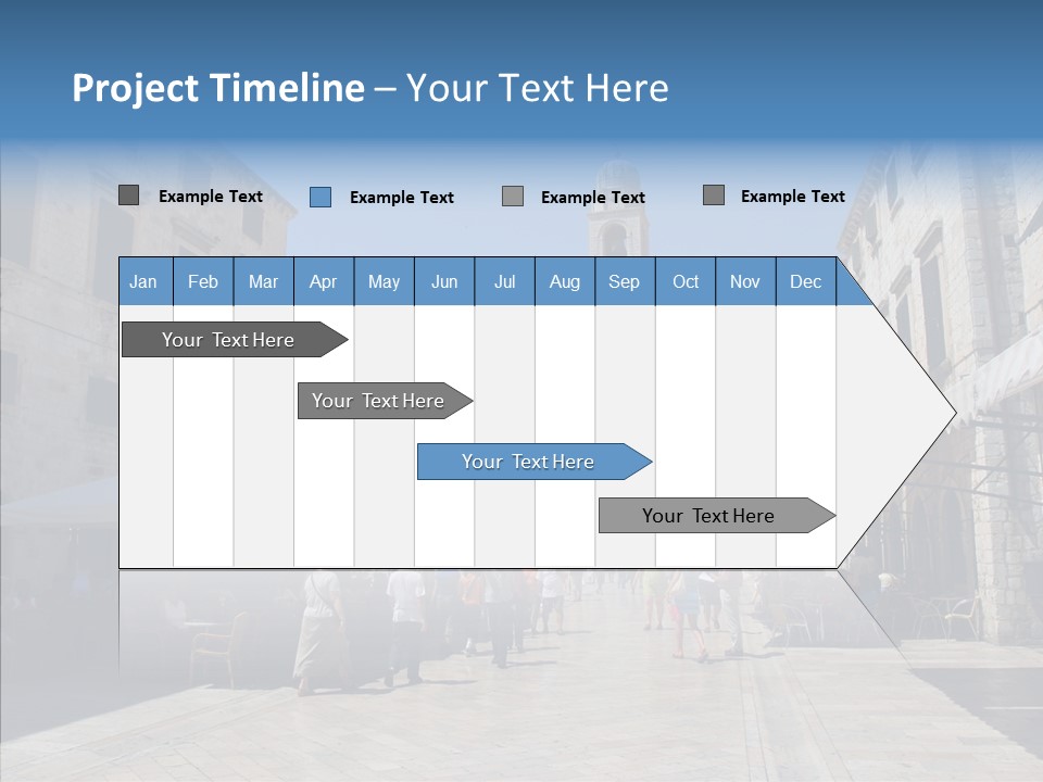 Croatia Brown Center PowerPoint Template