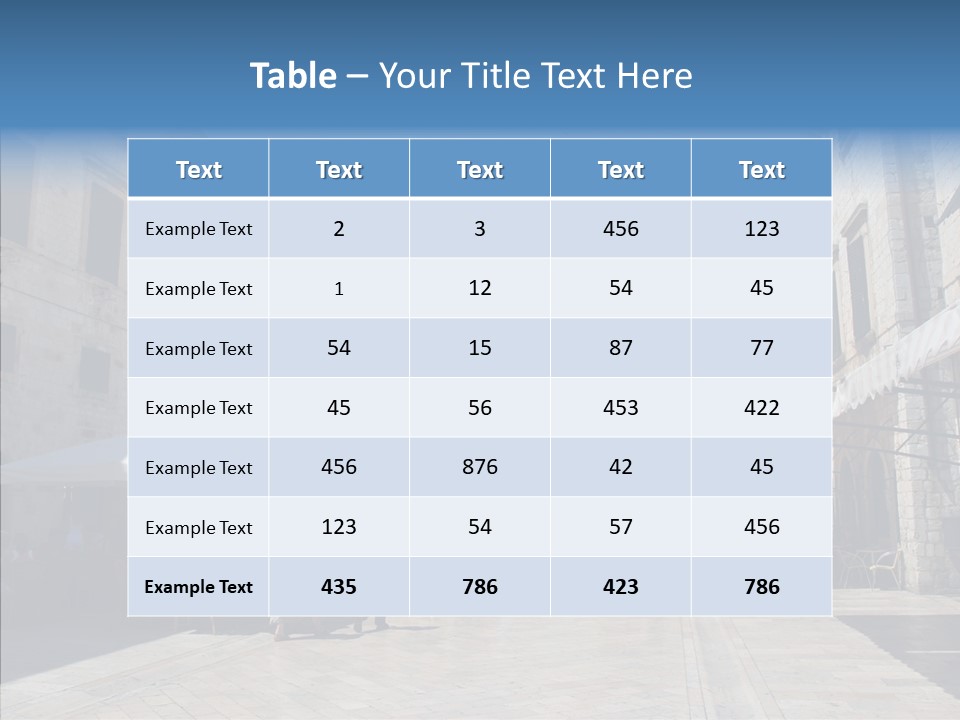 Croatia Brown Center PowerPoint Template