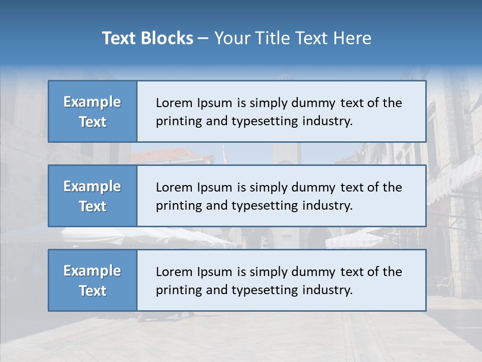 Croatia Brown Center PowerPoint Template