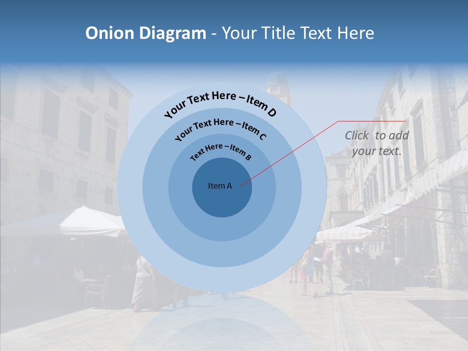 Croatia Brown Center PowerPoint Template