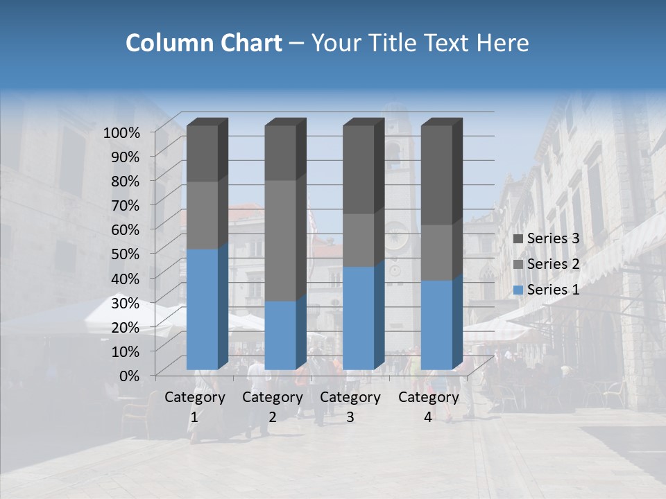 Croatia Brown Center PowerPoint Template