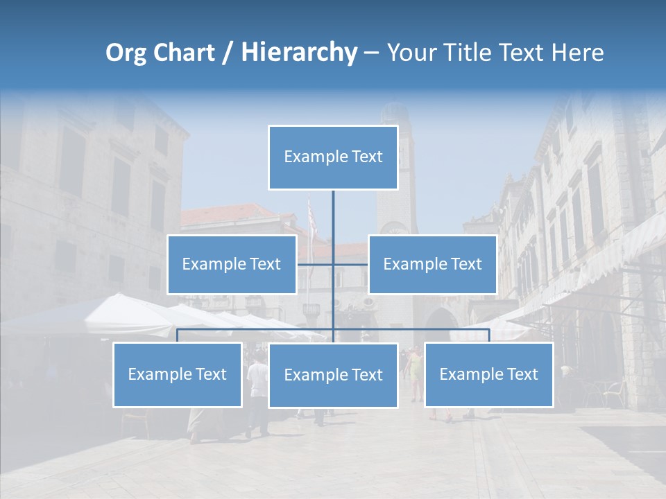 Croatia Brown Center PowerPoint Template