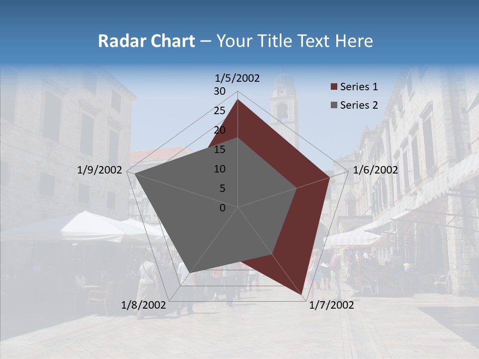 Croatia Brown Center PowerPoint Template