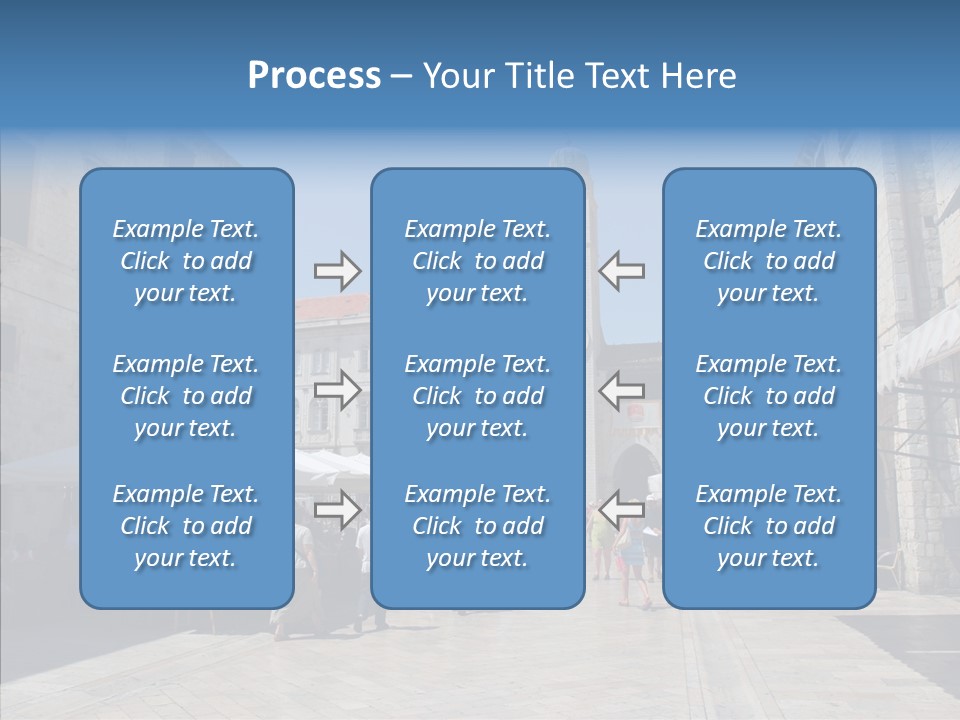 Croatia Brown Center PowerPoint Template