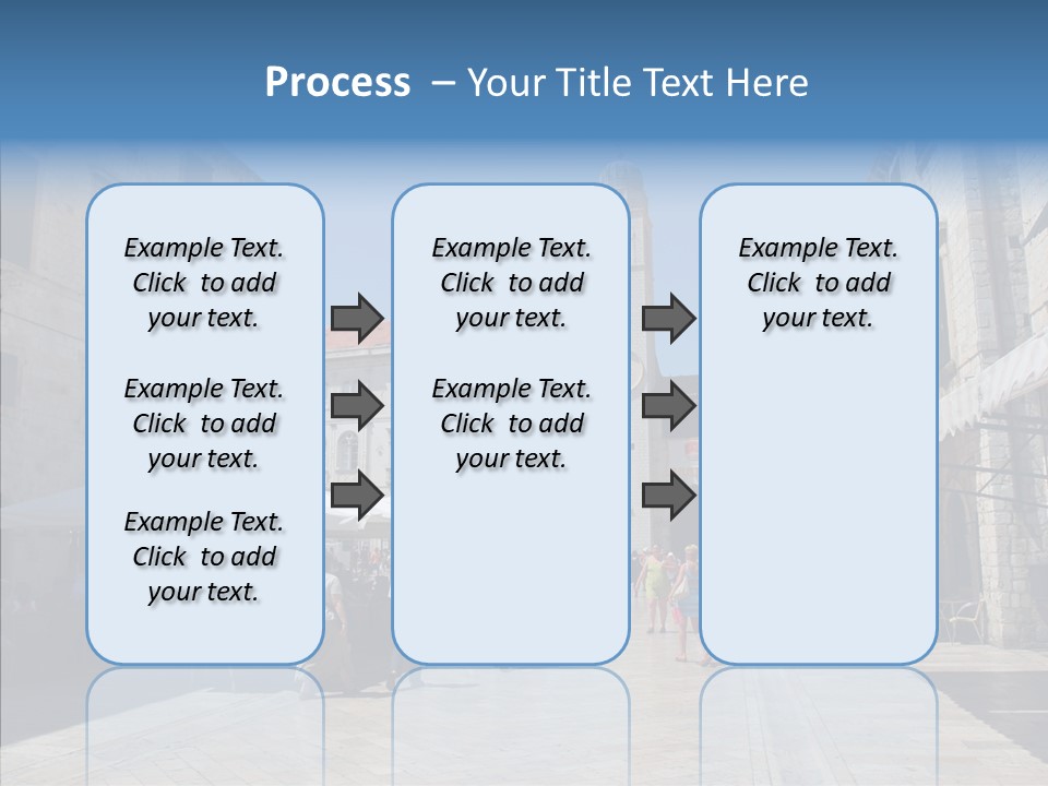 Croatia Brown Center PowerPoint Template
