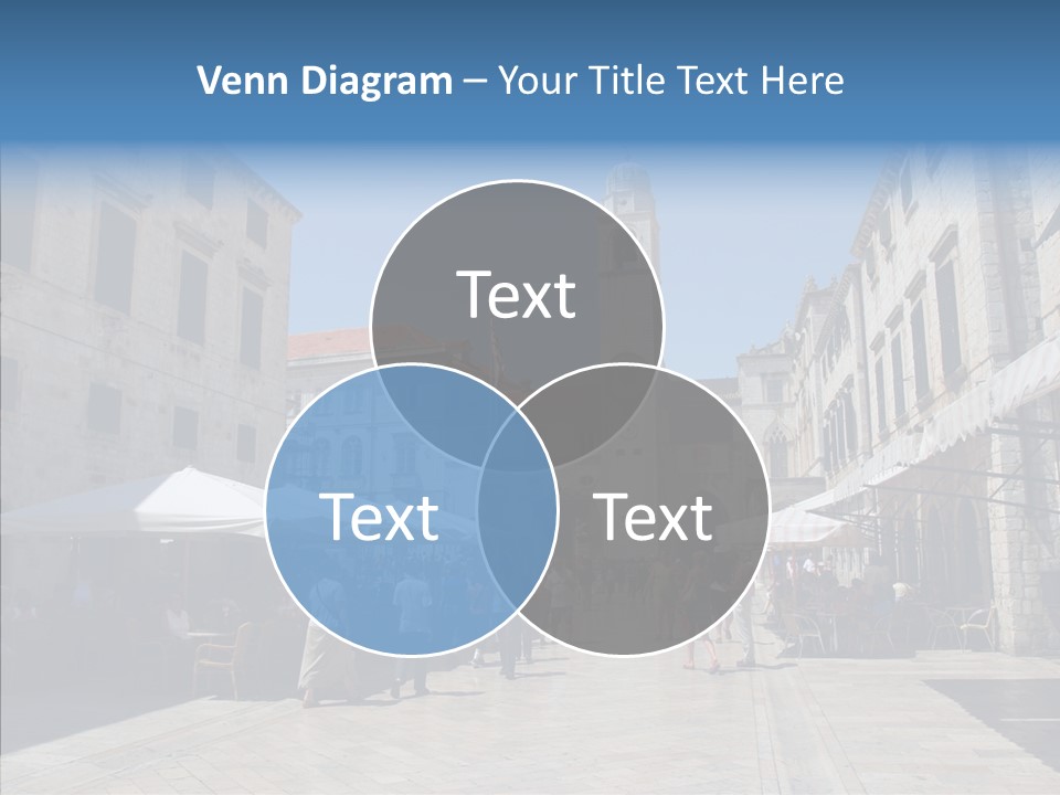 Croatia Brown Center PowerPoint Template