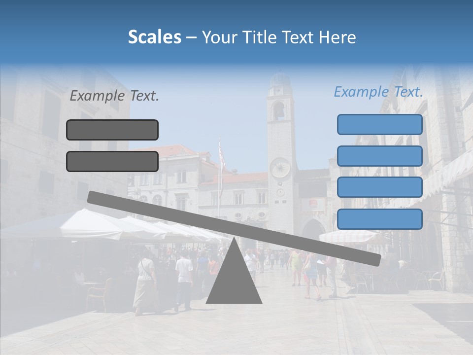 Croatia Brown Center PowerPoint Template