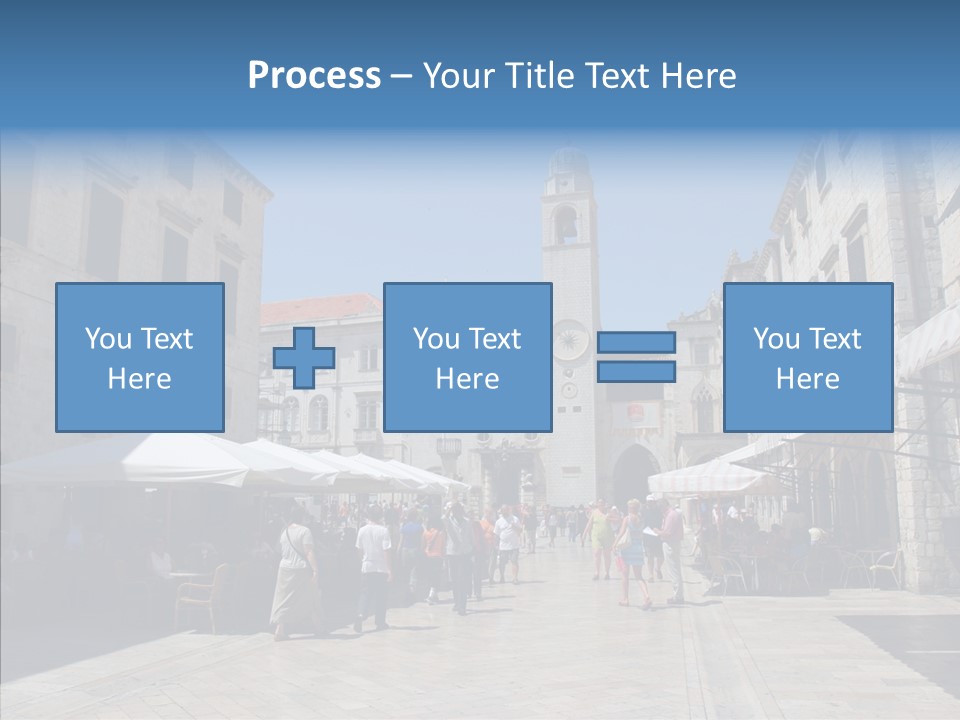 Croatia Brown Center PowerPoint Template