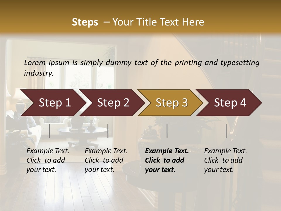 View Comfortable Vitality PowerPoint Template