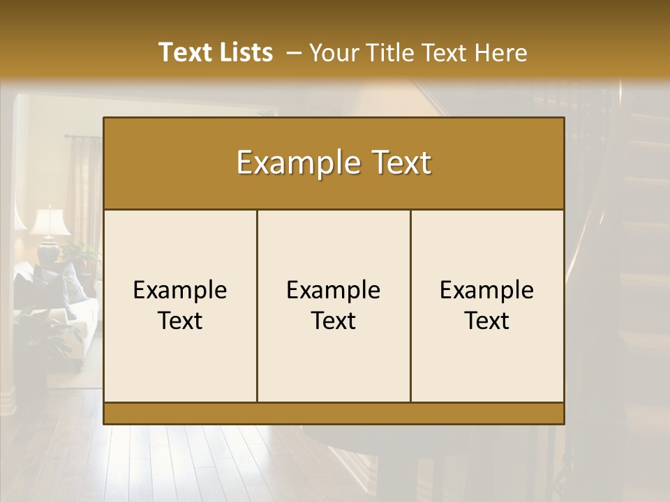 View Comfortable Vitality PowerPoint Template