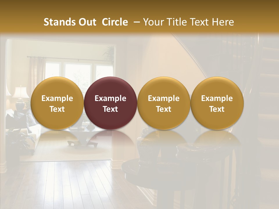 View Comfortable Vitality PowerPoint Template