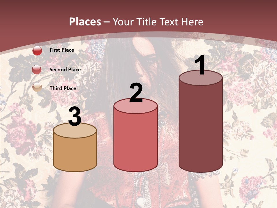 Ring Lips Y PowerPoint Template