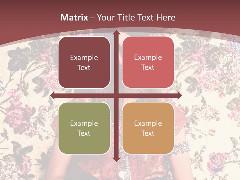 Ring Lips Y PowerPoint Template