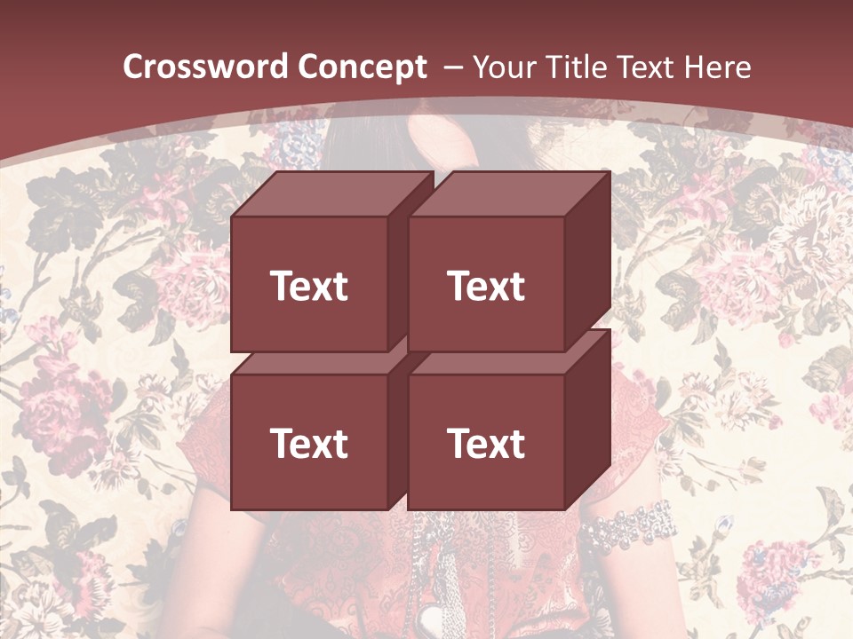 Ring Lips Y PowerPoint Template