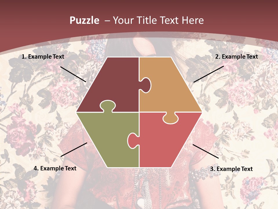 Ring Lips Y PowerPoint Template