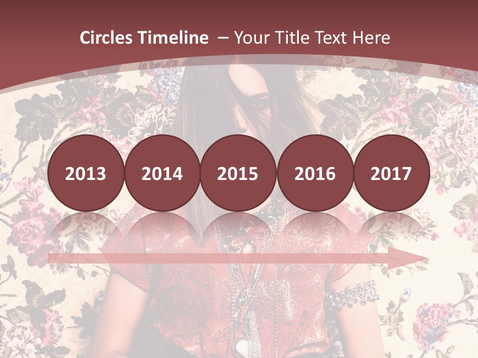 Ring Lips Y PowerPoint Template