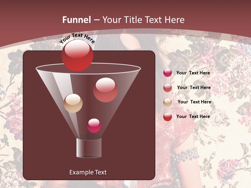 Ring Lips Y PowerPoint Template