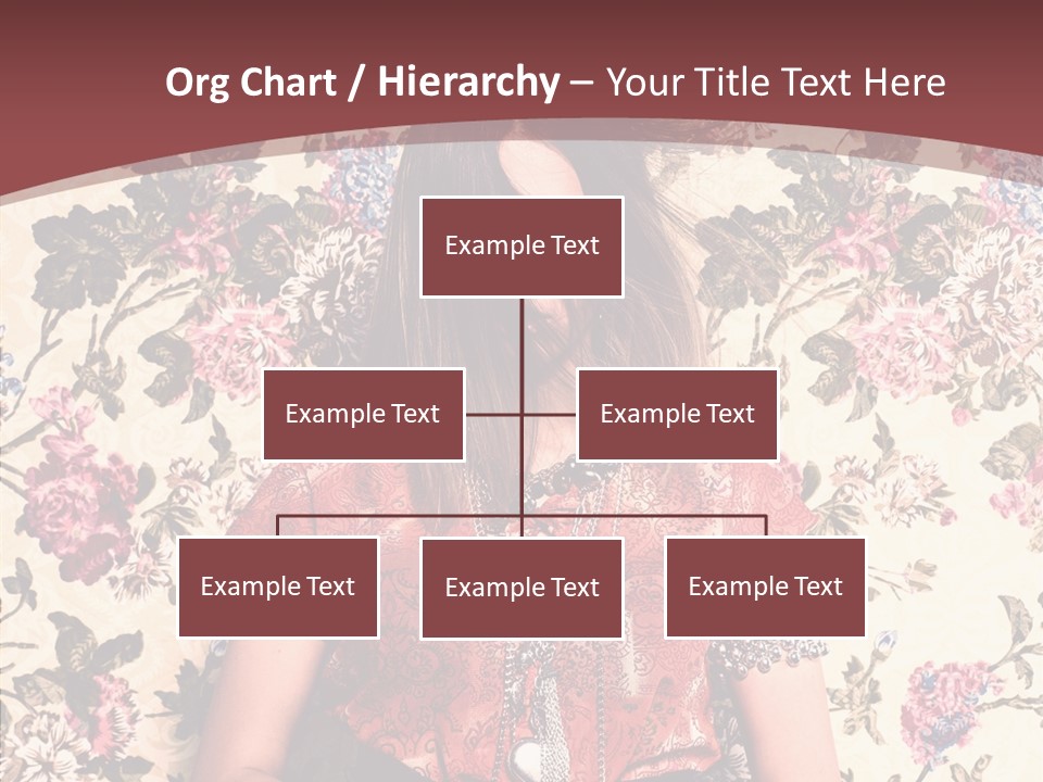 Ring Lips Y PowerPoint Template