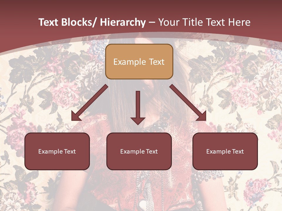 Ring Lips Y PowerPoint Template