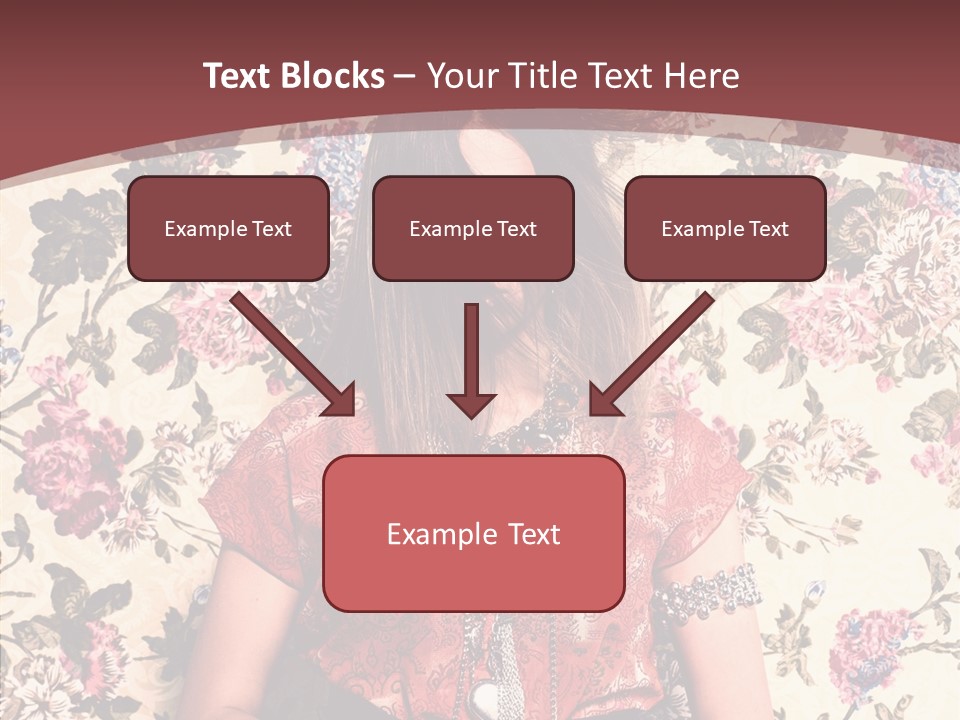 Ring Lips Y PowerPoint Template
