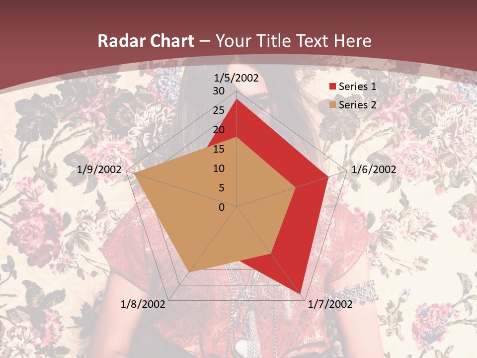 Ring Lips Y PowerPoint Template