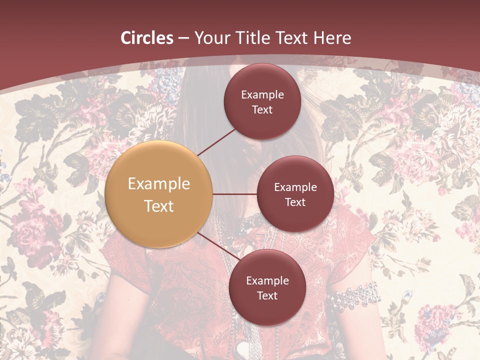 Ring Lips Y PowerPoint Template