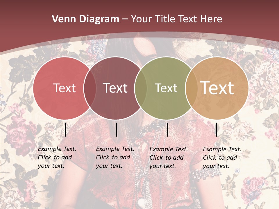 Ring Lips Y PowerPoint Template