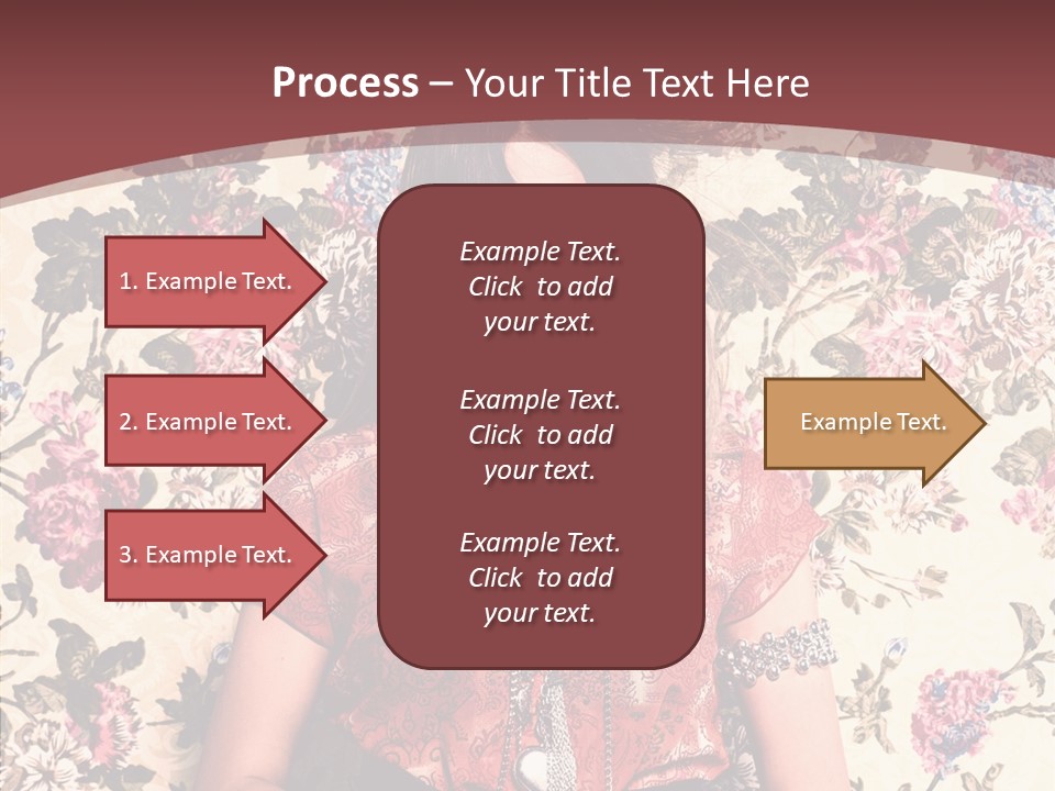 Ring Lips Y PowerPoint Template