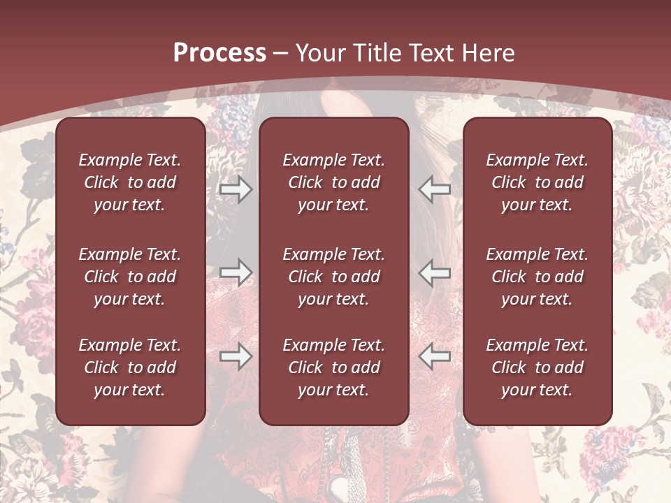 Ring Lips Y PowerPoint Template