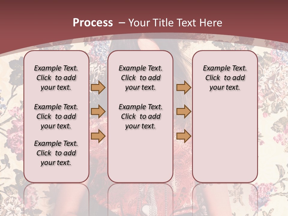 Ring Lips Y PowerPoint Template